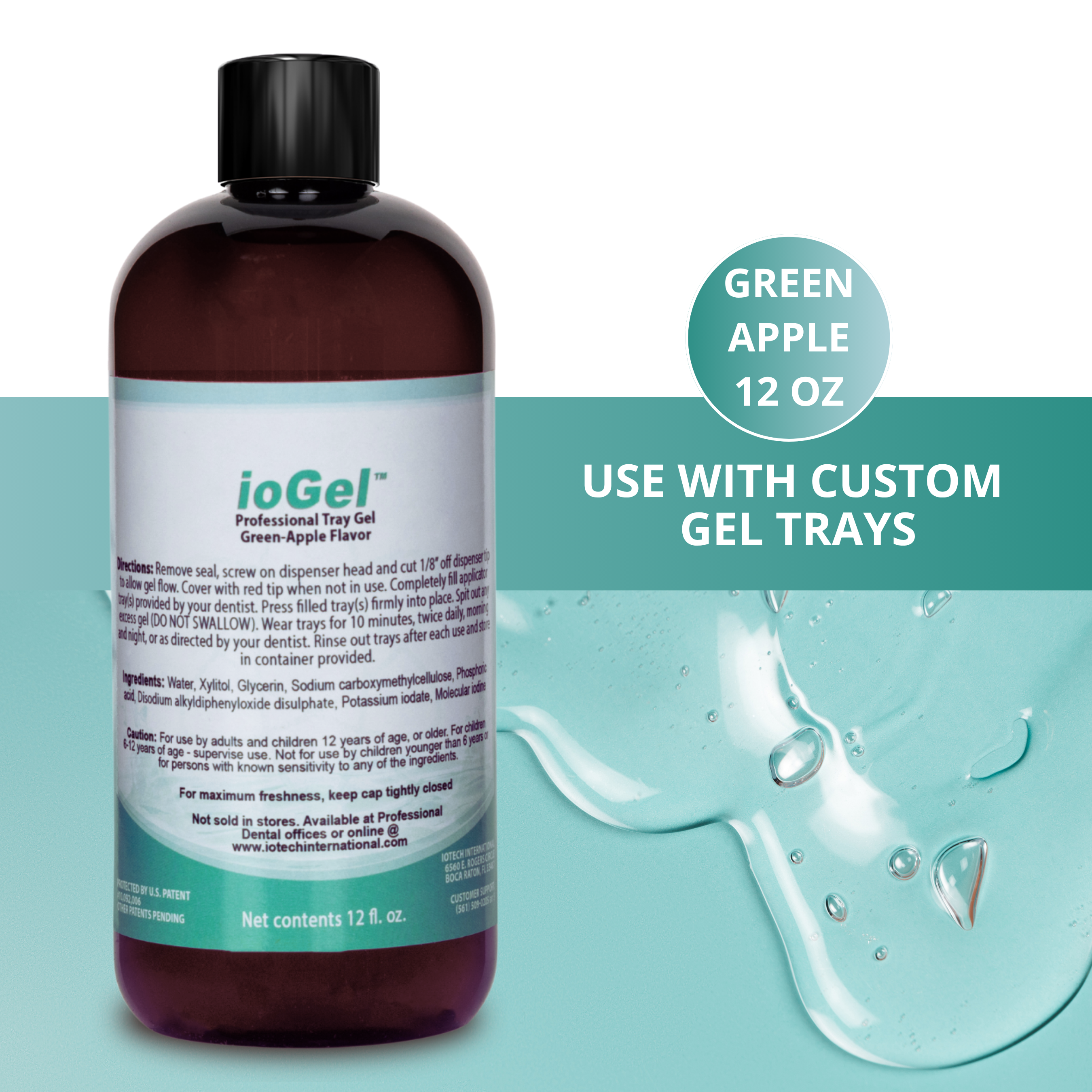 ioGel™ Tray Gel - 12 oz bottle