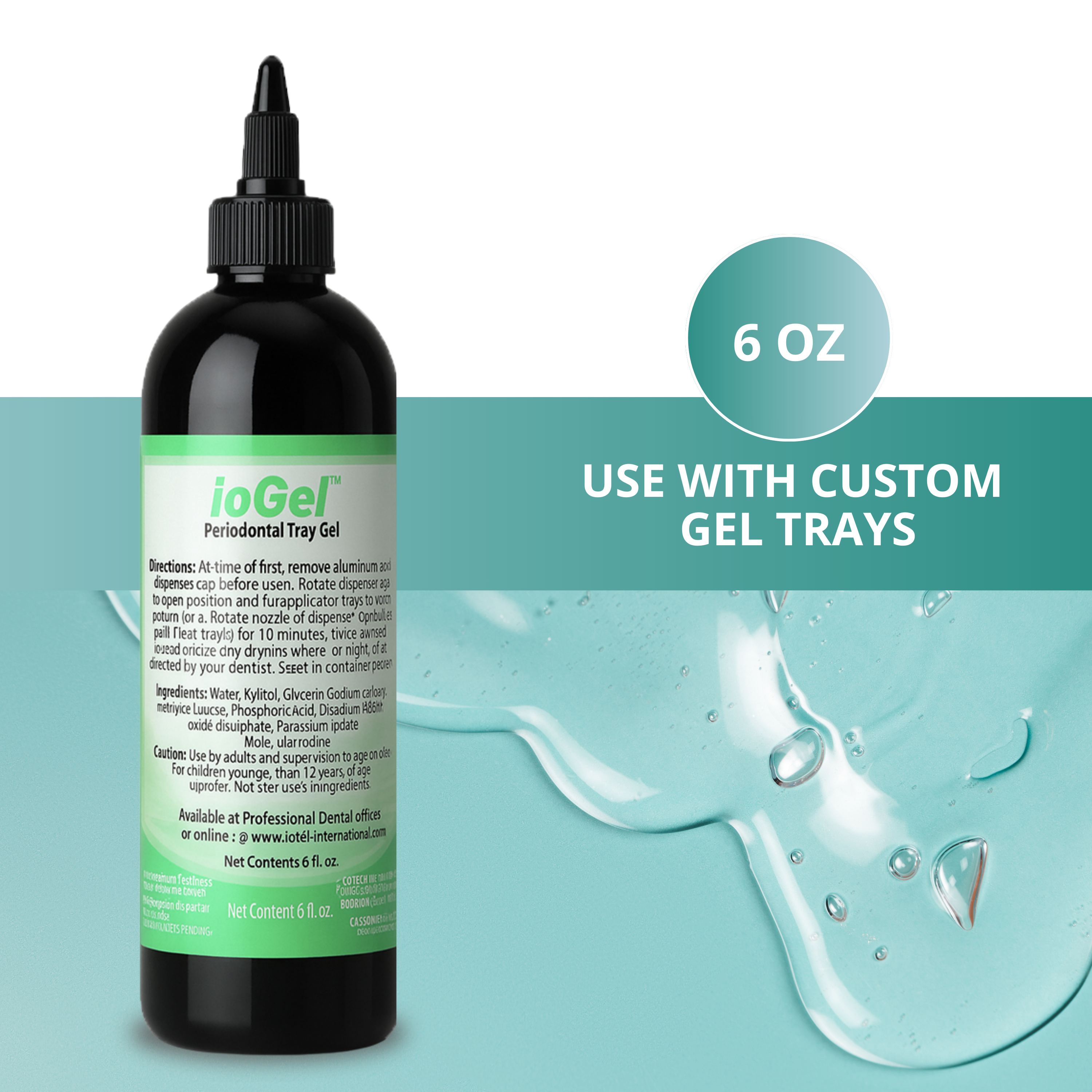 ioGel™ Tray Gel - 6 oz bottle