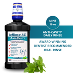 ioRinse AC - Anti-Cavity Oral Rinse 16 oz Bottle