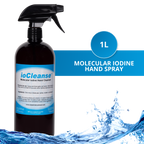 ioCleanse™ Hand Cleanser - 1 liter bottle plus sprayer