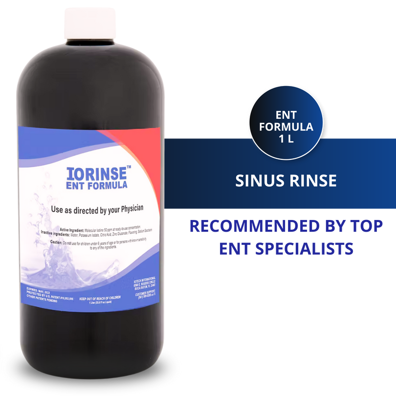 ioRinse™ Concentrate ENT Formula - 1 liter bottle