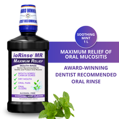 ioRinse MR - Maximum Relief Oral Rinse - 1 liter bottle – IoTech ...