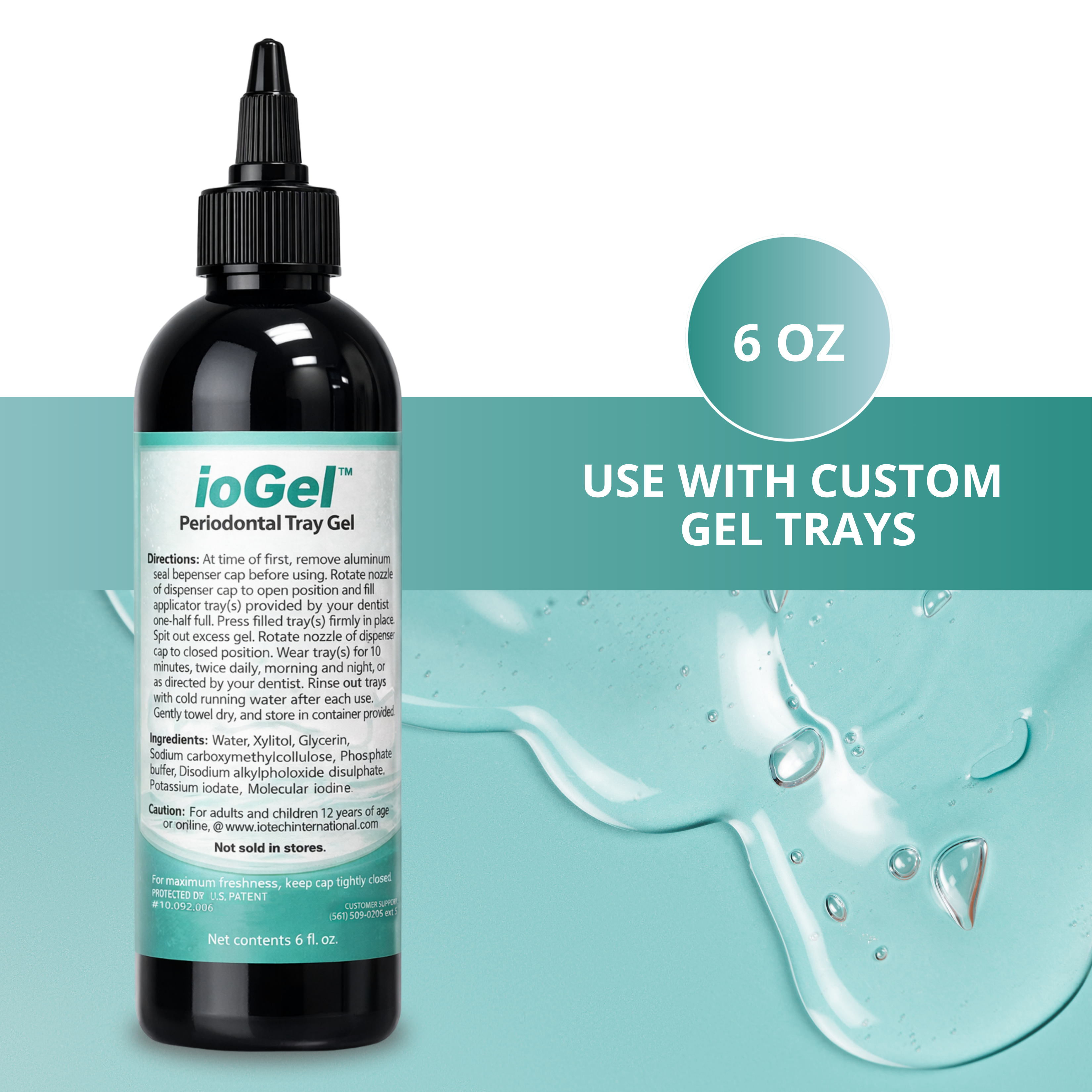 ioGel™ Tray Gel - 6 oz bottle