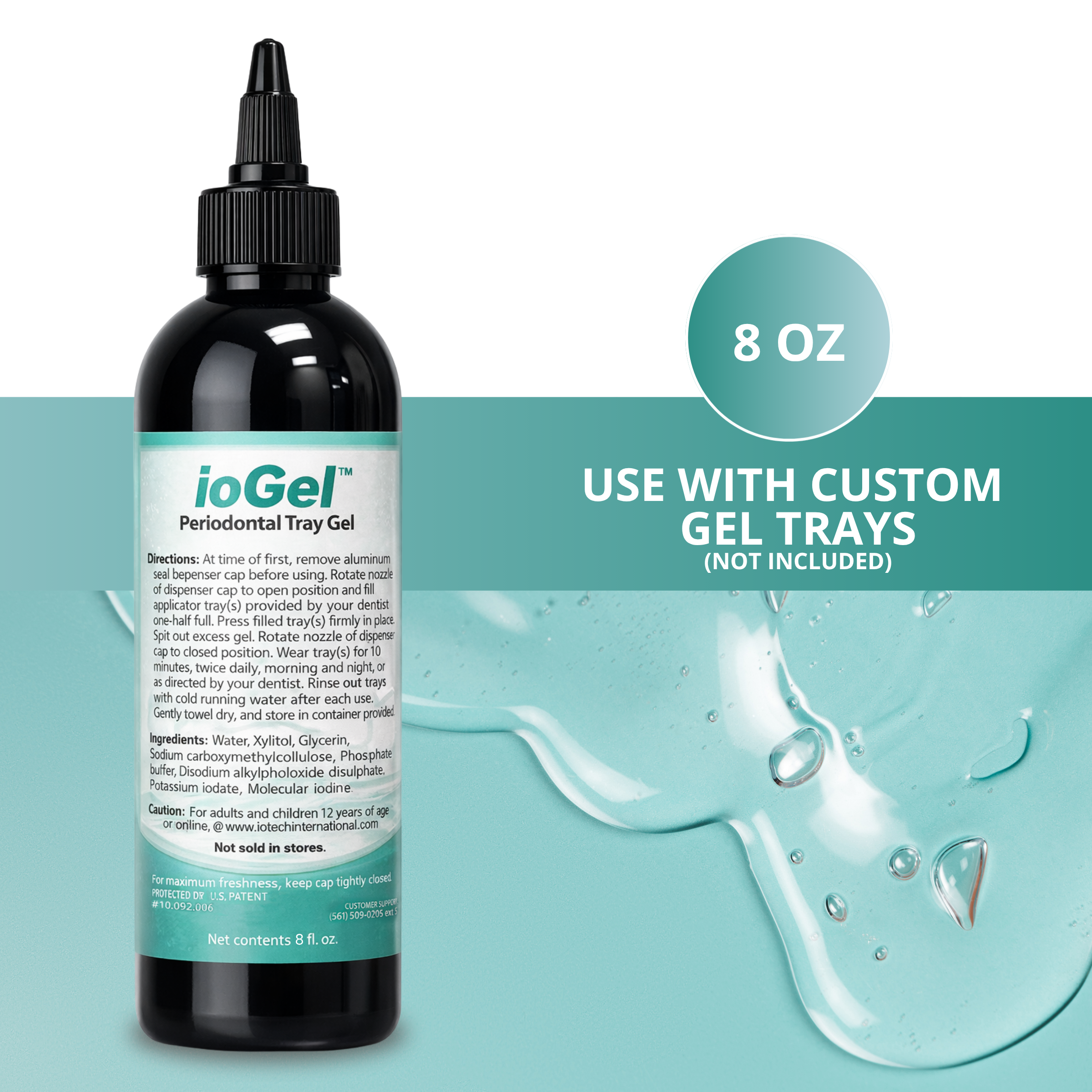ioGel™ Tray Gel - 8 oz bottle