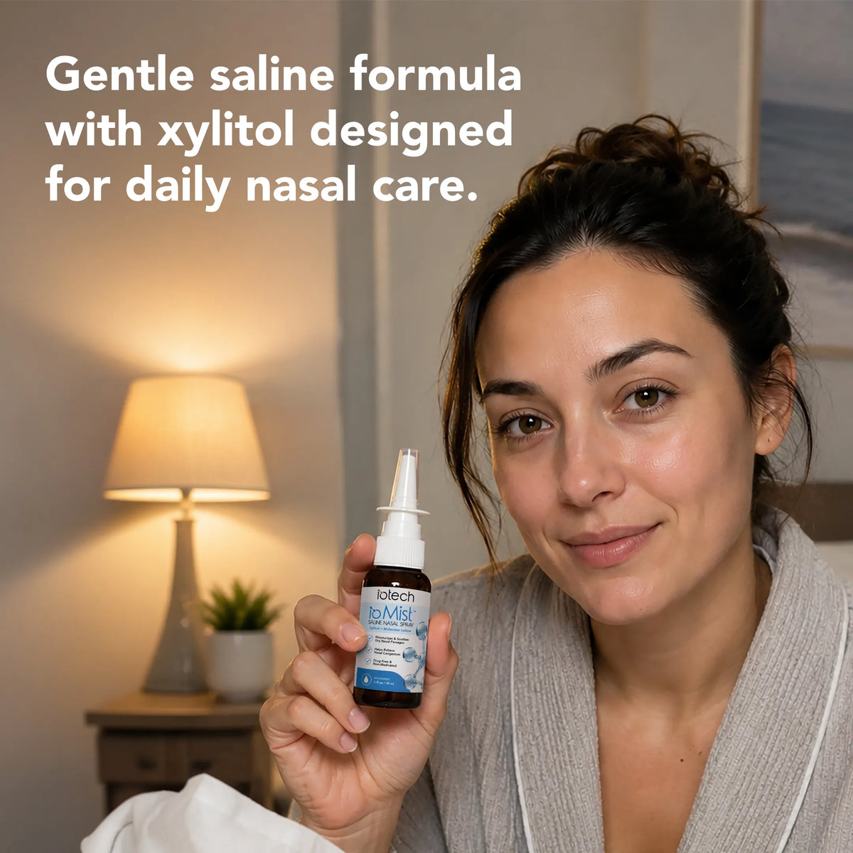 ioMist™ Saline Nasal Spray with Xylitol - 1 oz bottle – IoTech