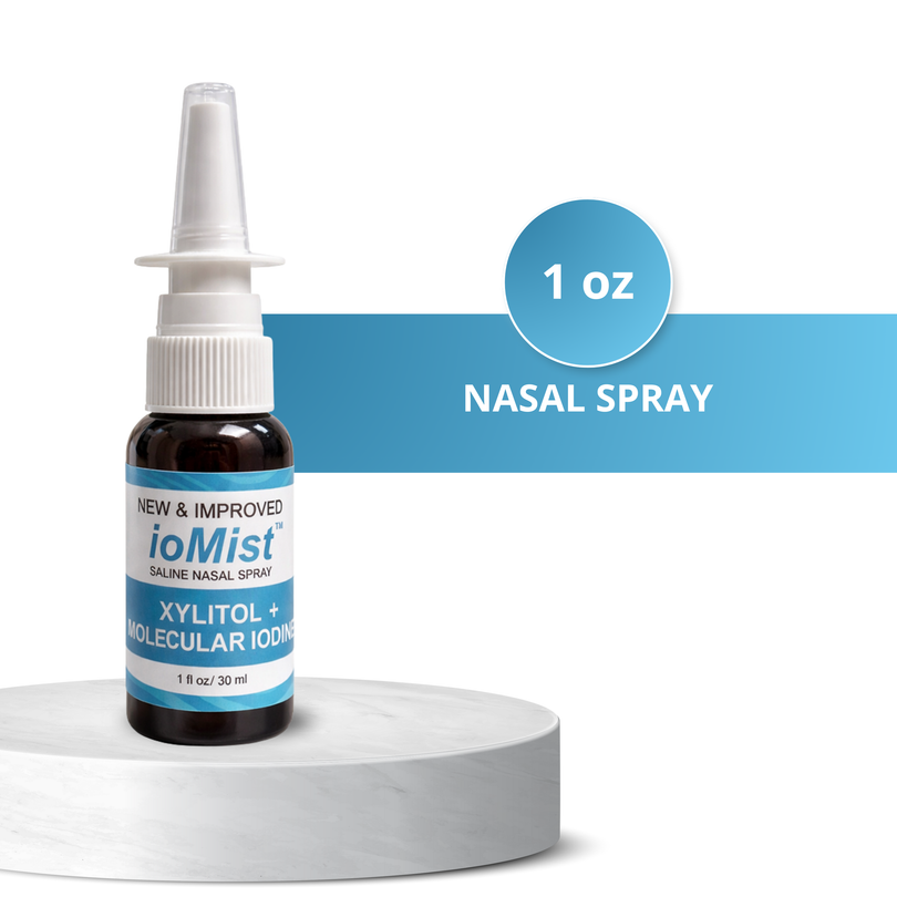 ioMist™ Saline Nasal Spray with Xylitol - 1 oz - Case of 24