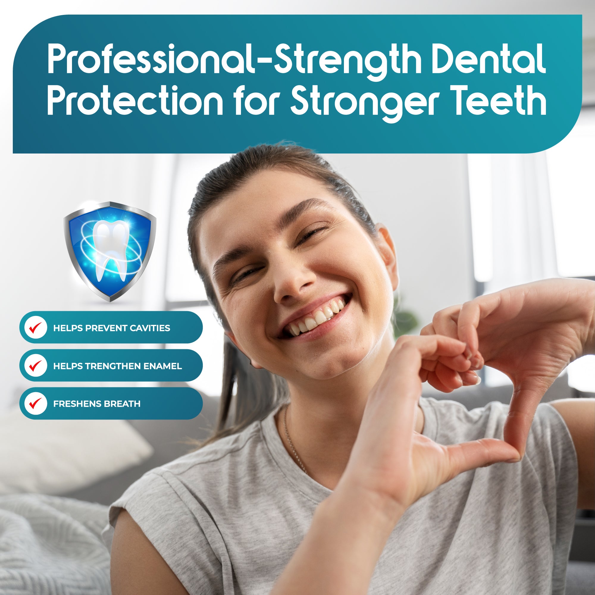 ioRinse AC - Anti-Cavity Oral Rinse 16 oz Bottle