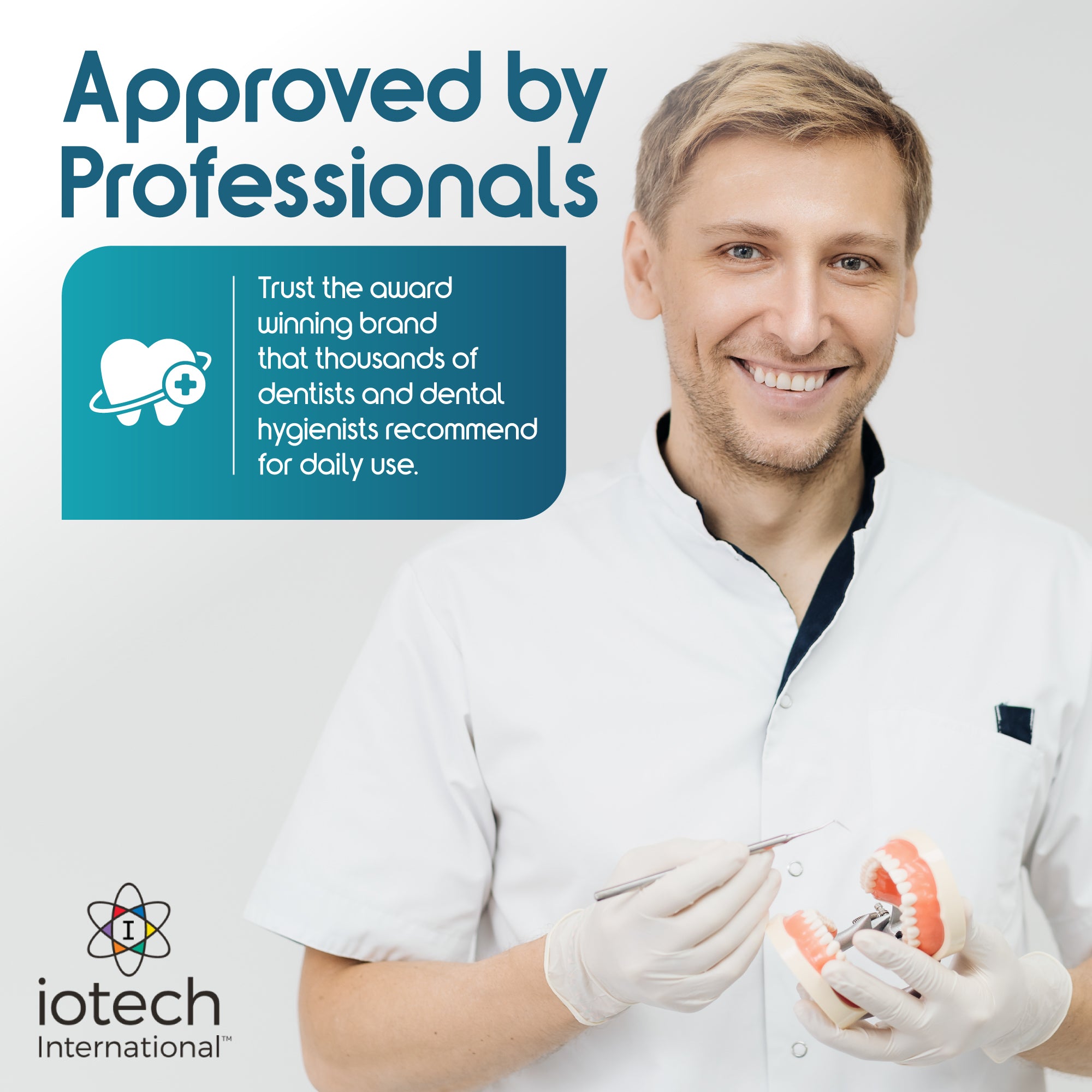 ioRinse AC - Anti-Cavity Oral Rinse 16 oz Bottle