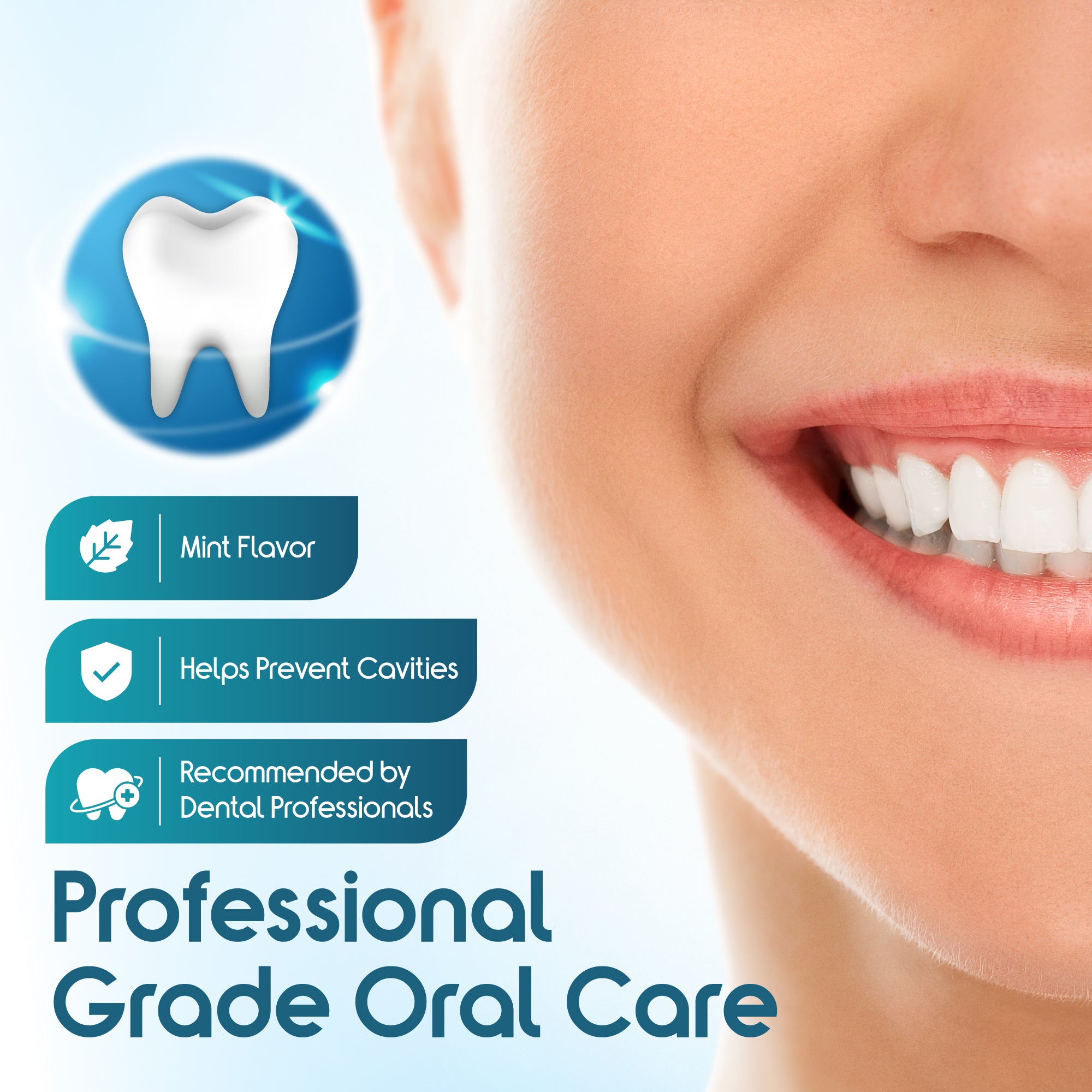 ioRinse AC - Anti-Cavity Oral Rinse 1 L Bottle