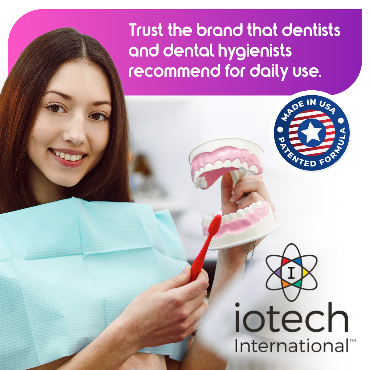 ioRinse™ RTU Ready-To-Use Mouth Rinse - Soft Mint - 1L or 16oz – IoTech ...