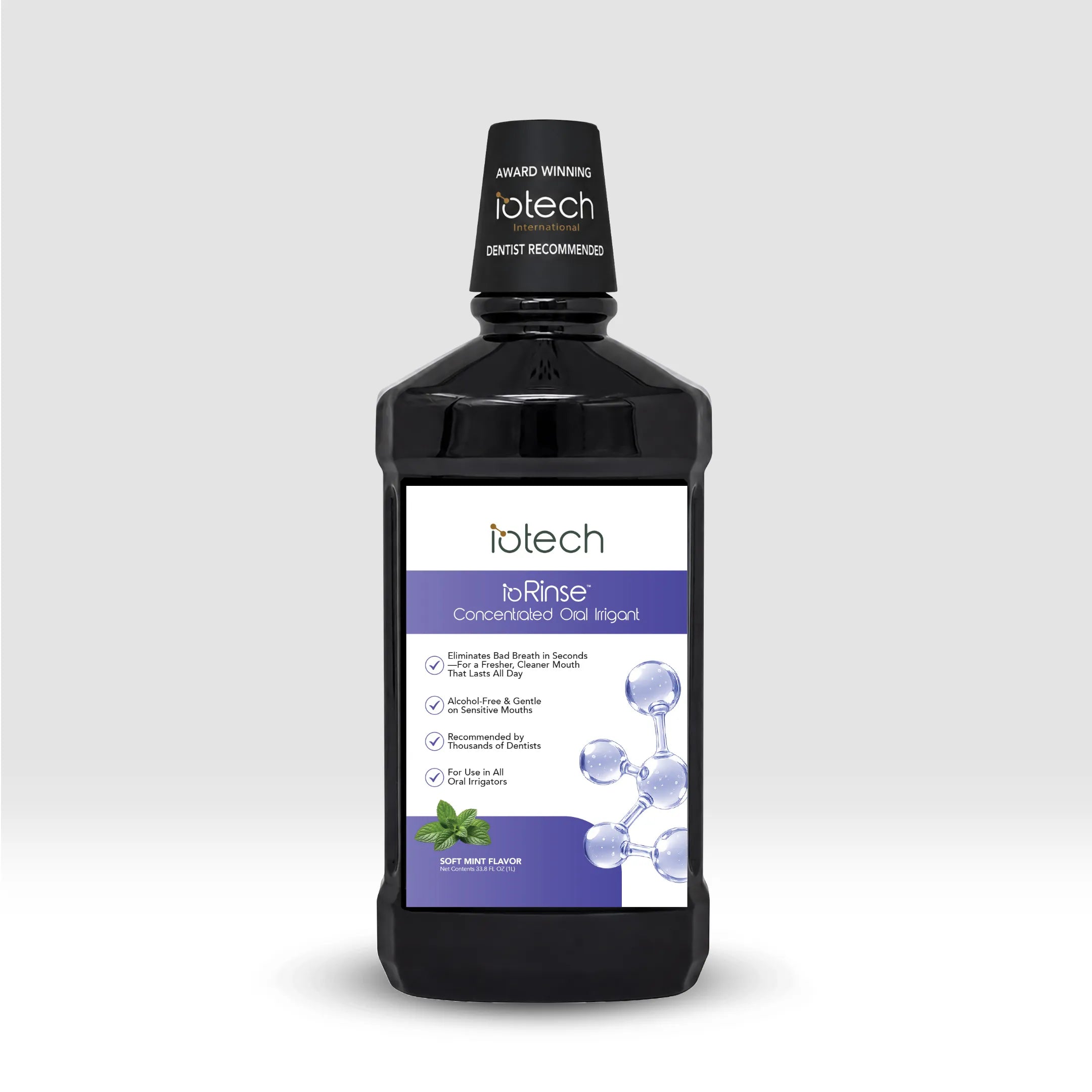 ioRinse™ Professional Concentrate Soft Mint - 1 liter bottle