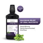 ioRinse MR 1 liter bottle, Soothing Mint: award-winning dentist recommended rinse for oral mucositis