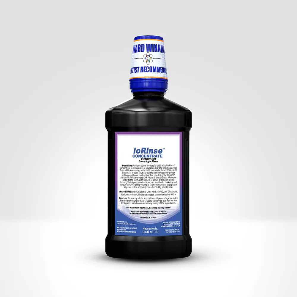 ioRinse™ Professional Concentrate Green Apple - 1 liter bottle