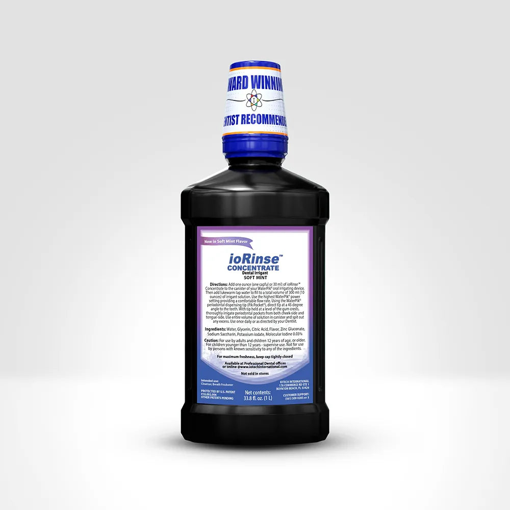 ioTech ioRinse molecular iodine concentrate