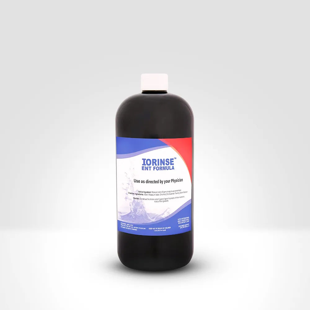 ioRinse™ Concentrate ENT Formula - 1 liter bottle