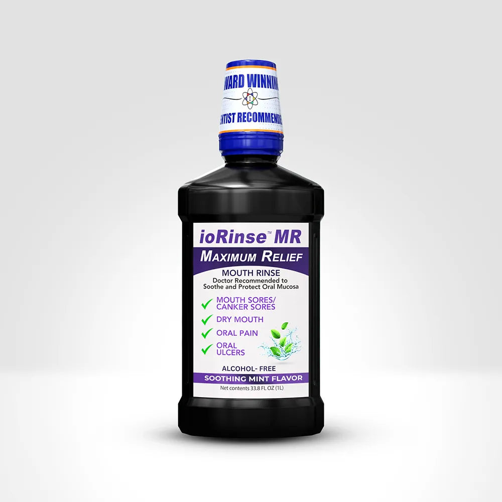 ioRinse MR - Maximum Relief Oral Rinse - 1 liter bottle