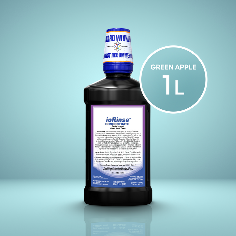 ioRinse™ Professional Concentrate Green-Apple - 1 liter bottle