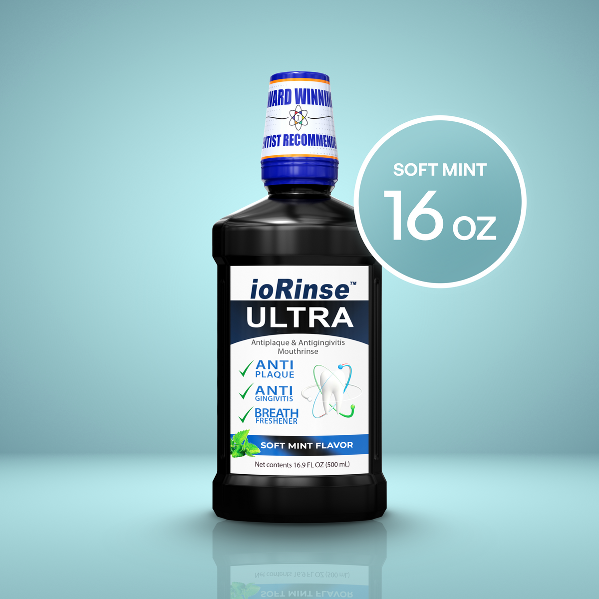 ioRinse™ Ultra Periodontal Rinse - 1L or 16oz – IoTech International