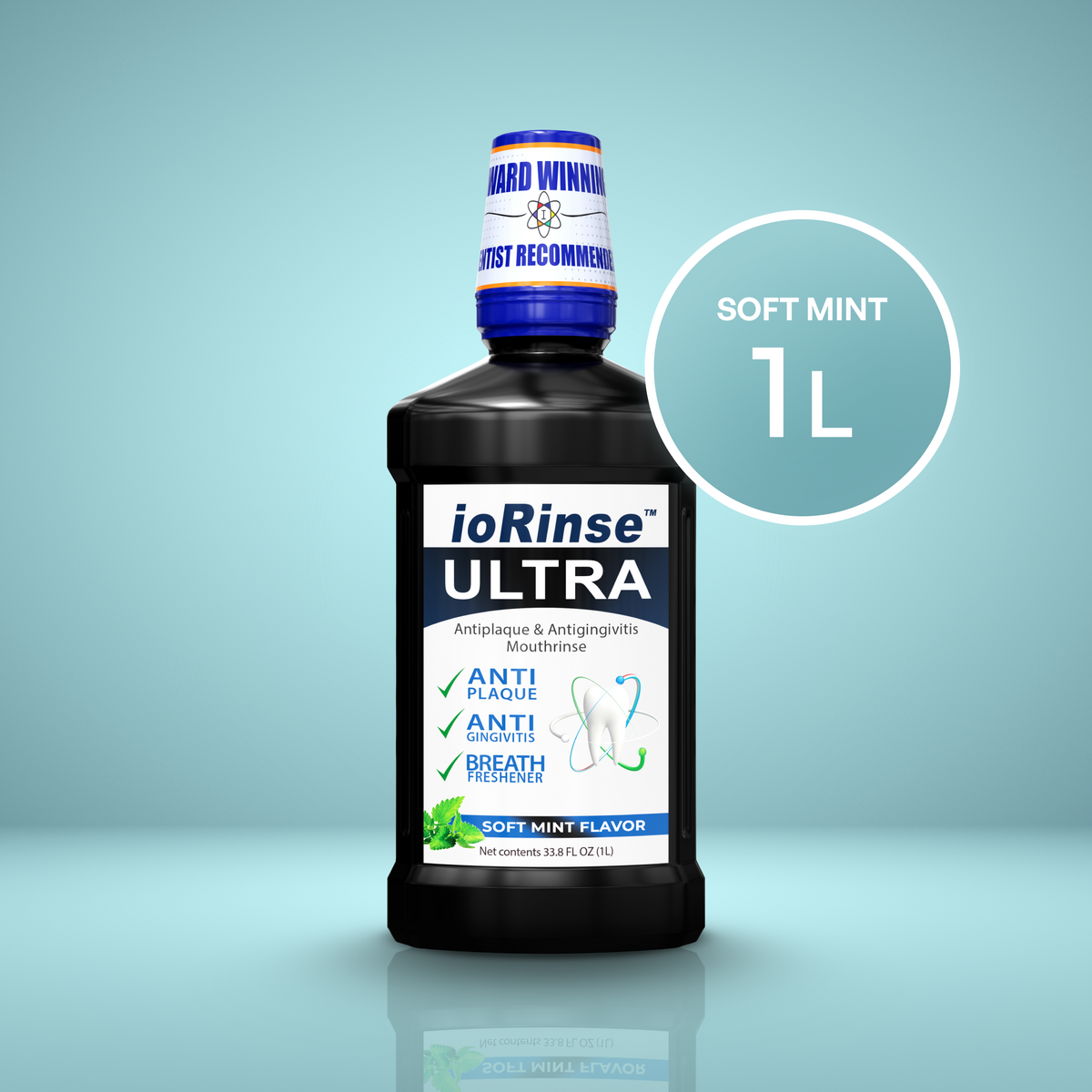 ioRinse™ Ultra Periodontal Rinse - 1L or 16oz – IoTech International