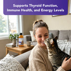 ioVet™Oral Pet Water Additive - 4 oz bottle and a dispensing syringe