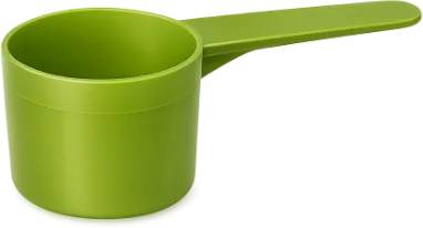 Green ioShield serving scoop